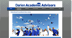 Desktop Screenshot of darienacademicadvisors.com